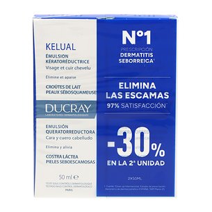 Ducray Kelual Emulsão Keratorredutora 2x50ml Promo 2