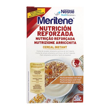 Meritene Instant Multi-Grain Cereal with Honey 1 Bag 520 g