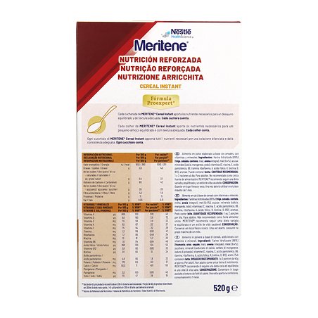 Meritene Instant Multi-Grain Cereal with Honey 1 Bag 520 g