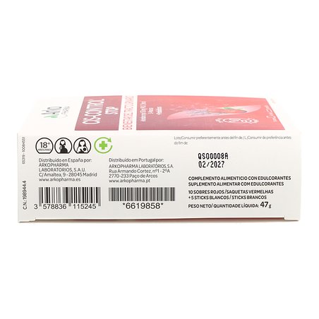 Ciscontrol Stop 10 Sobres + 5 Stick