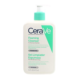 Cerave Gel Limpiador Espumoso Piel Normal Grasa 473ml