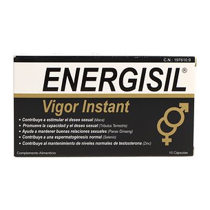 Energisil Vigor Instant 10 Cápsulas