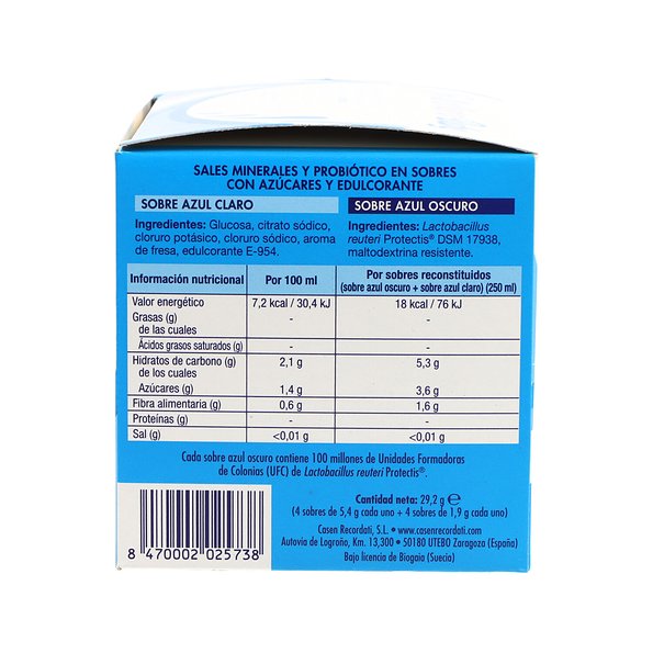 Bioralsuero Baby 4 e 4 Sachês 1 Vidro 1 Seringa