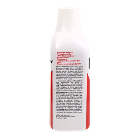 Lacer Cuidado Bucal Colutorio Sin Alcohol 500 ml