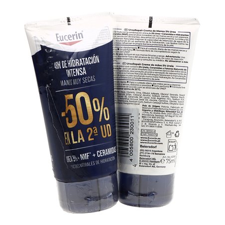 Eucerin Urearepair Plus Creme para as Mãos 2 Unidades Promo