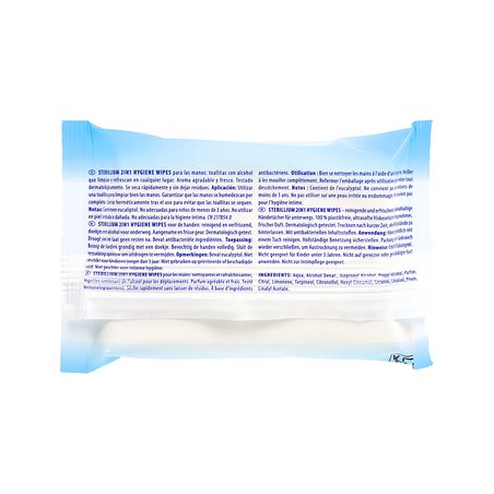 Lenços umedecidos Sterillium 2 em 1 15 unidades