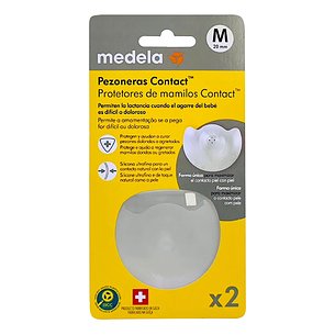 Medela Contact Brusthütchen Größe M 2 Einheiten