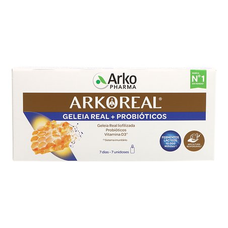 Arkoreal Jelly + Probióticos Adulto 7 Doses Únicas