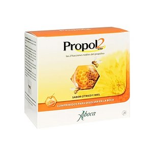 Comprimidos orodispersíveis Propol 2 Emf 20 sabor cítrico e mel