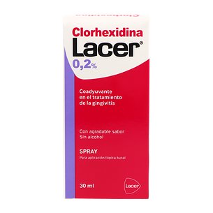 Lacer Colutorio Clorhexidina 0.2% 1 Spray 30 ml