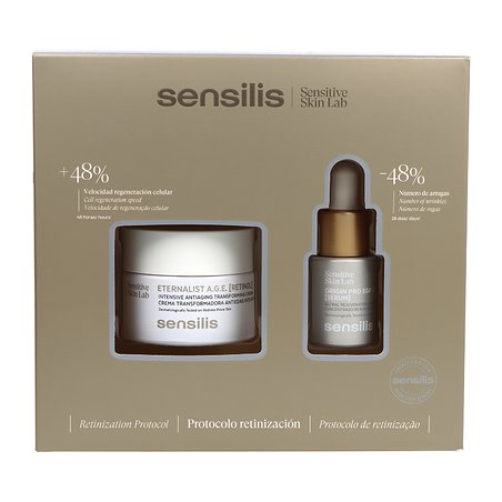 Sensilis Eternalist Age Creme Retinol 50ml + Origin Pro Serum 15ml Promoção