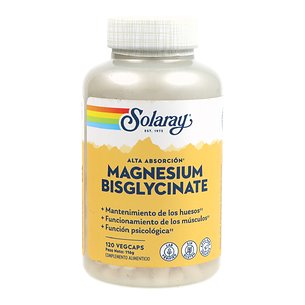 Solaray Magnesium Bisglycinate 120 Capsulas