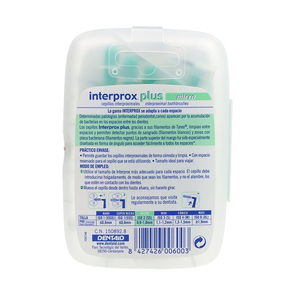 Interprox Plus Micro Brush 10 Unidades