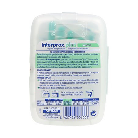 Cepillo Interprox Plus Micro 10 Uds