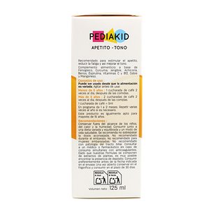 Pediakid Jarabe Infantil Apetito 125 ml 2