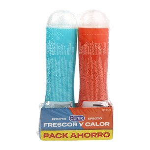 Durex Lubricante Efecto Calor 50 ml + Frescor 50 ml Promo 2