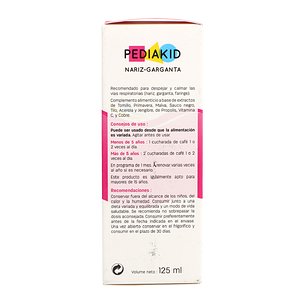Pediakid Muquitos Children's Nose and Throat Syrup 125 ml 2