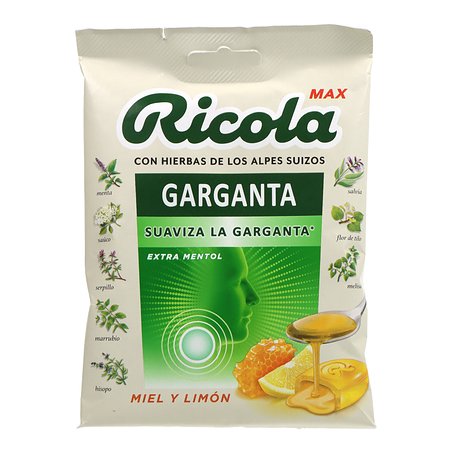 Ricola Max Caramelos Sabor Miel Y Limon 70 g