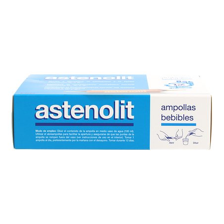 Astenolit 12 Ampolas Bebíveis