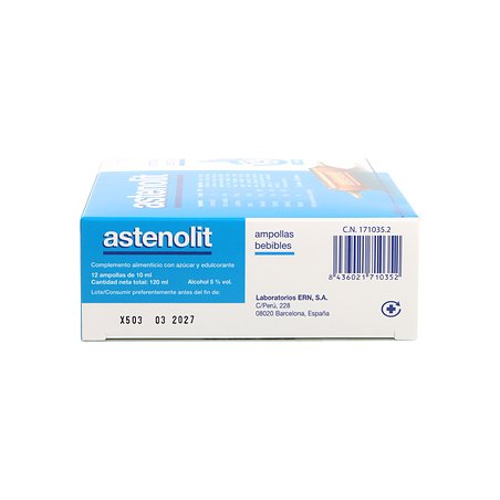 Astenolit 12 Ampolas Bebíveis