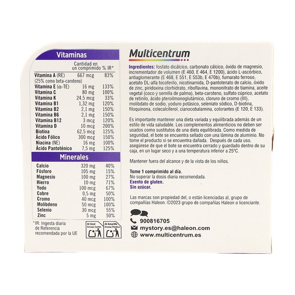 Multicentrum Mulher 90 Comprimidos