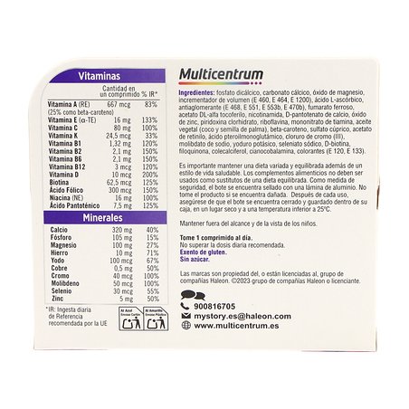 Multicentrum Mujer 90 Comps
