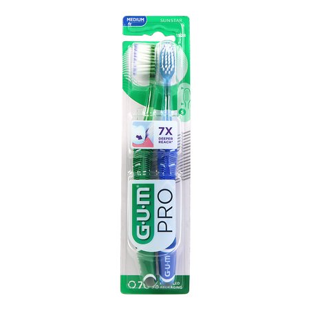 Cepillo Dental Adulto Gum 1528 Technique Pro Medio