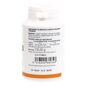 Collagen Magnesium 180 Comps Lajusticia 2