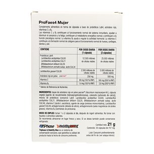 Profaes4 Probiotika für Frauen 30 Kapseln 2