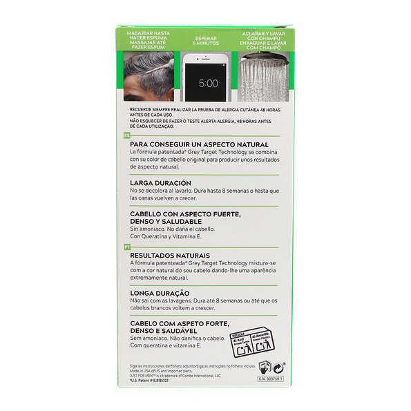 Just For Men Anticanas Negro