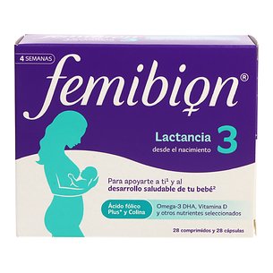 Femibion 3 Lactancia 28 Comps Y 28 Caps