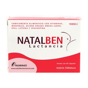 Natalben Lactancia 60 Caps
