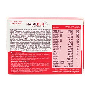 Natalben Lactancia 60 Caps 2