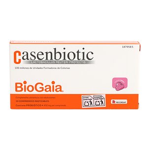 Casenbiotic 30 Comprimidos Sabor Fresa