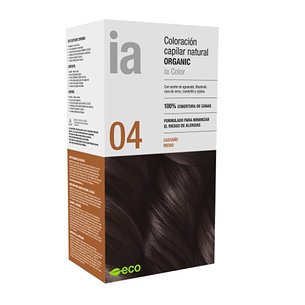Interapothek  Coloracion Capilar Natural Organic 1 Kit Tono 04 Castaño Medio