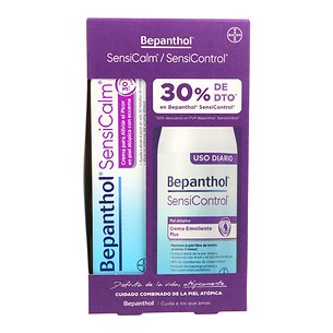 Bepanthol Crema Emoliente Plus Sensicontrol 400ml + Crema Sensicontrol 50g