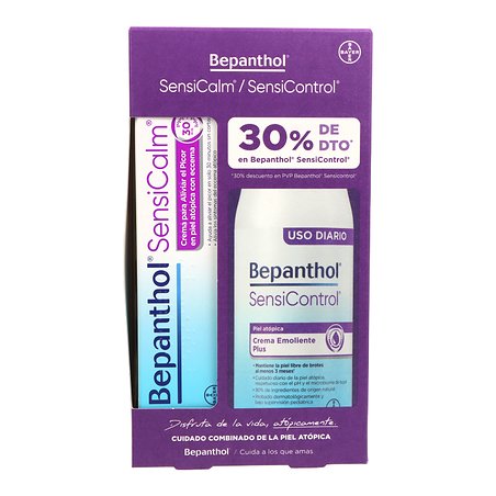 Bepanthol Crema Emoliente Plus Sensicontrol 400ml + Crema Sensicontrol 50g