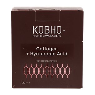 Kobho Colágeno + Ácido Hialurônico Líquido 20 Ampolas 25 ml