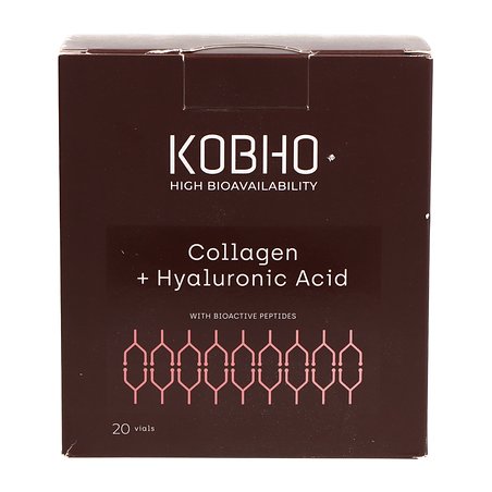 Kobho Collagen + Hyaluronic Acid Liquido 20 Viales 25 ml