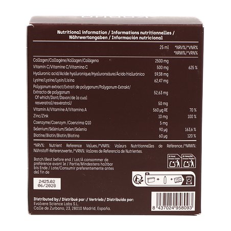 Kobho Collagen + Hyaluronic Acid Liquido 20 Viales 25 ml