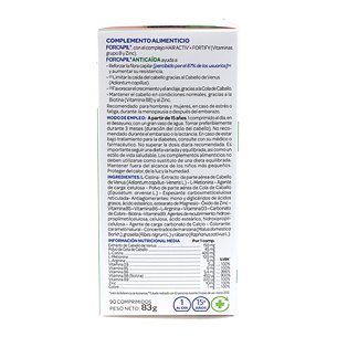 Forcapil Anticaida Cabello Y Uñas 90 Comp 21 2