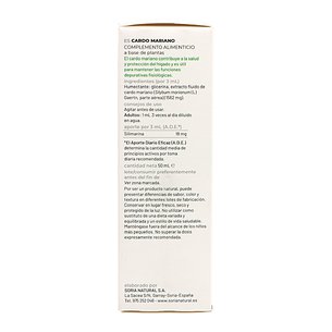 Extrato de Cardo Mariano 50 ml Soria Natural 2