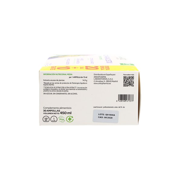 Arkofluid Milk Thistle Detox 20 Ampolas