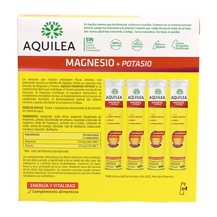 Aquilea Magnesio + Potasio 56 Comps Efervescentes Promo 2
