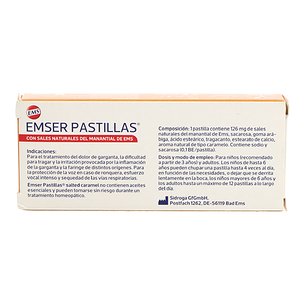 Emser Salted Caramel 30 Pastillas Para Chupar 2