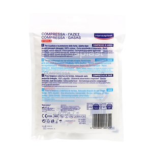 Hansaplast Gasa Esteril 10x10 Cm 10 Uds 2