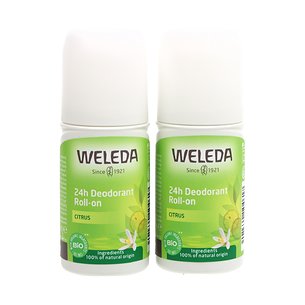 Weleda Citrus Desodorante Rollon 2x50 ml