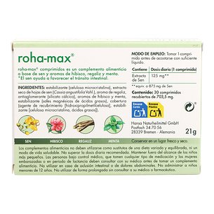 Roha-max Tránsito Intestinal 30 Comprimidos 2