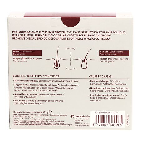Iraltone Hair Efflu Booster 30 ampolas 15 ml