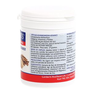 Lamberts Ashwagandha Advance 60 Capsulas 8576-60  2
